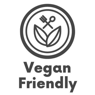 Vegan friendly icon