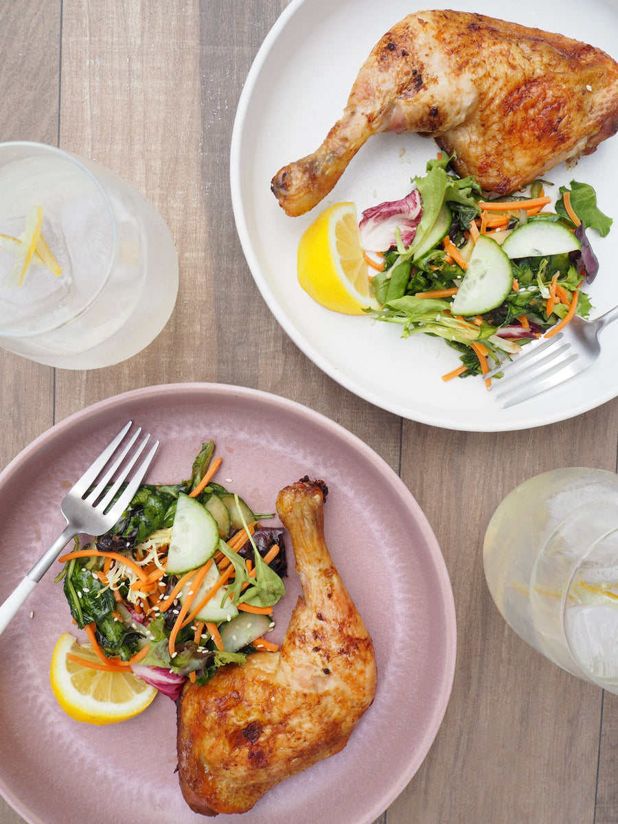 Roast Yuzu Chicken with Japanese Slaw KANKITSU LABO