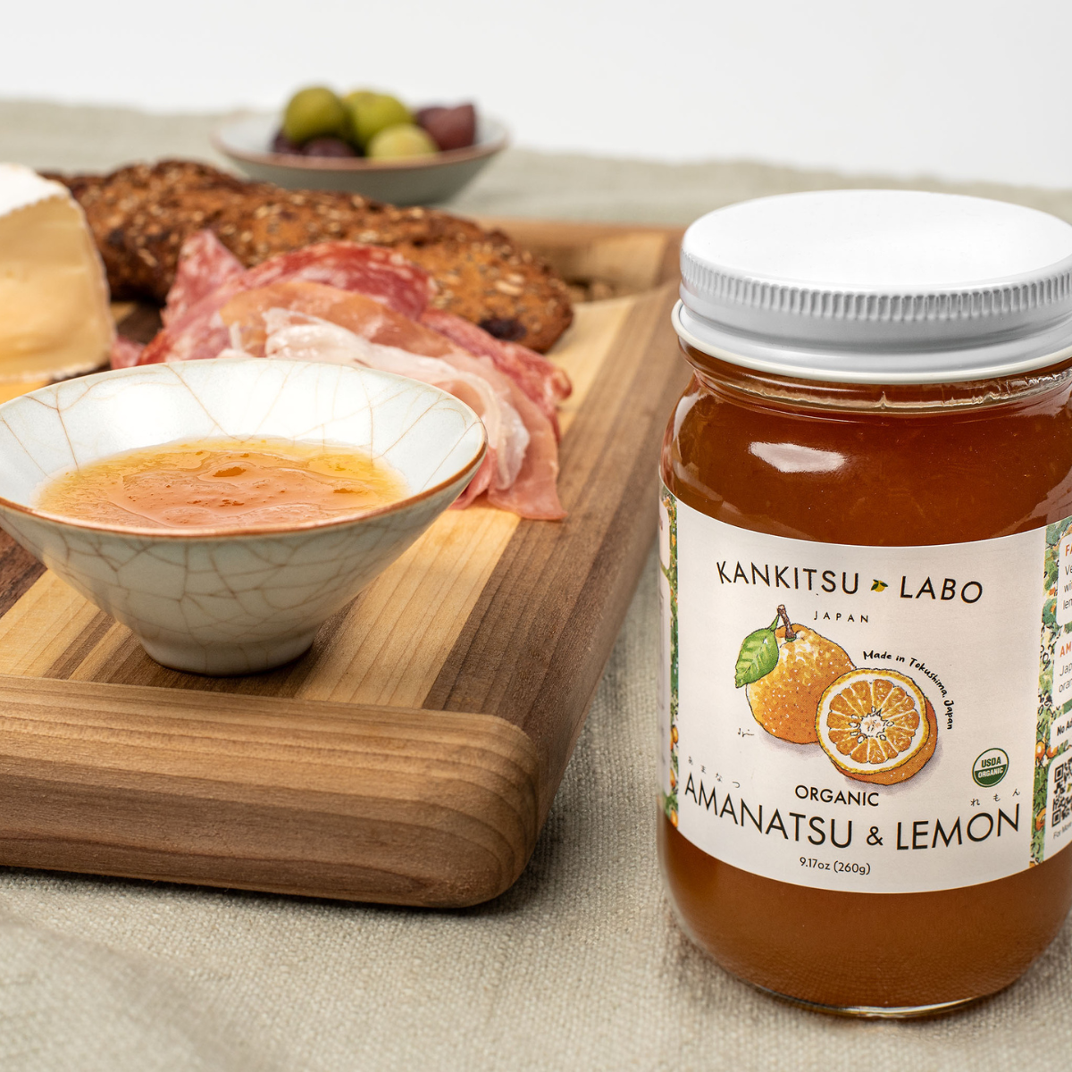 Organic Amanatsu & Lemon Jam | あまなつ&れもん | 9.17 oz Organic Amanatsu & Lemon Jam | あまなつ&れもん | 9.17 oz