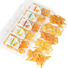 Dry Candied Japanese Citrus Peels Variety Pack packages and the peels